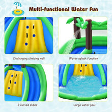 Load image into Gallery viewer, Inflatable Water Park Pool Bounce House Dual Slide Climbing
