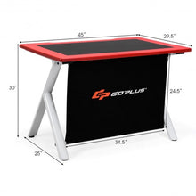 Load image into Gallery viewer, E-Sports Ergonomic Gaming Desk Gamers Computer Writing Table

