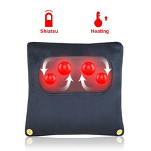 Load image into Gallery viewer, Shiatsu Back Neck Massage Pillow with Heat
