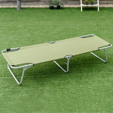 Load image into Gallery viewer, Portable Foldable Camping Bed Army Military Camping Cot
