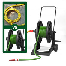 Load image into Gallery viewer, Garden Hose Reel Cart with Wheels Holds
