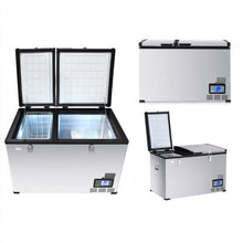 Load image into Gallery viewer, 105-Quart Portable Electric Compressor Camping Cooler Refrigerator
