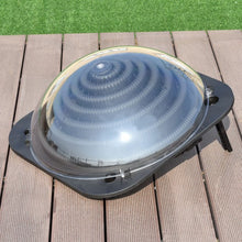 Load image into Gallery viewer, Black Outdoor Solar Dome Swimming Pool Water Heater
