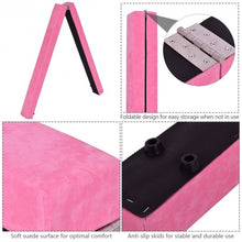 Load image into Gallery viewer, 7&#39; Sectional Gymnastics Floor Balance Beam-Pink
