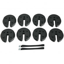 Load image into Gallery viewer, 8pcs Weight Plates Patio Canopy Tent Gazebo Shade Umbrella Water Filled
