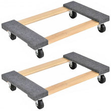 Load image into Gallery viewer, 2PCS Furniture Dolly Moving Carrier 1000lbs Capacity 30&quot;�18&quot;
