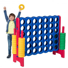 Load image into Gallery viewer, Jumbo 4-to-Score 4 in A Row Giant Game Set-Red

