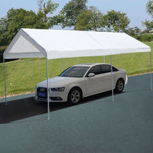 Load image into Gallery viewer, 10 x 20 Steel Frame Portable Car Canopy Shelter

