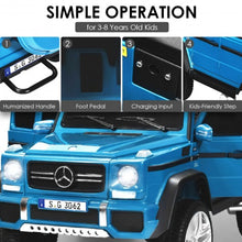 Load image into Gallery viewer, 12V Licensed Mercedes-Benz Kids Ride On Car-Navy
