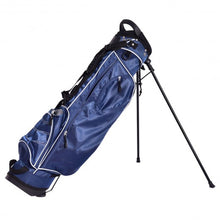 Load image into Gallery viewer, Golf Stand Cart Bag w/ 4 Way Divider Carry Organizer Pockets-Blue
