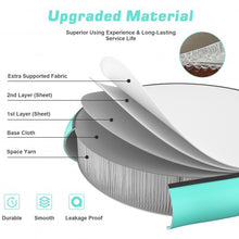 Load image into Gallery viewer, 40&quot; Inflatable Round Gymnastic Mat Tumbling Floor Mat with Electric Pump-Green
