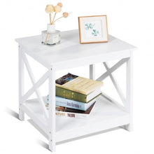 Load image into Gallery viewer, X-Design Display Accent Sofa Side Nightstand Table-White
