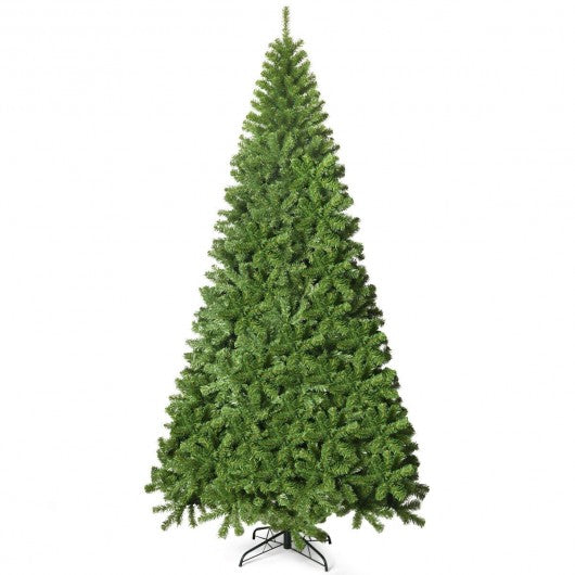 9Ft Unlit Hinged PVC Artificial Christmas Tree