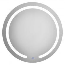 Load image into Gallery viewer, 20&quot; LED Touch Button Wall Mount Bathroom Round Mirror
