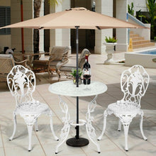 Load image into Gallery viewer, 3 PCS Patio Table Chairs Furniture Bistro Set
