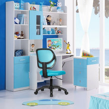 Load image into Gallery viewer, Low-back Computer Task Office Desk Chair with Swivel Casters-Green
