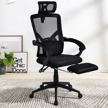 Load image into Gallery viewer, High Back Office Recliner Chair with Adjustable Headrest and Footrest
