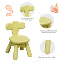 Load image into Gallery viewer, Kids Table and 2 Chair Set with Storage Bins-Yellow
