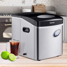 Load image into Gallery viewer, Costway Stainless Steel Ice Maker w/ 48 lbs Productivity
