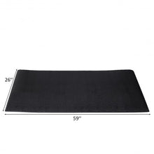 Load image into Gallery viewer, 59&quot; x 26&quot; Exercise Equipment PVC Mat Gym Bike Floor Protector
