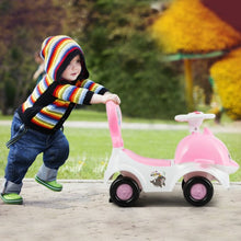 Load image into Gallery viewer, 3-in-1 Baby Walker Sliding Car Pushing Cart Toddler Ride-Pink
