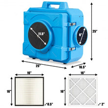 Load image into Gallery viewer, Filtration System Negative Machine Airbourne Cleaner HEPA Scrubber Air Purifier
