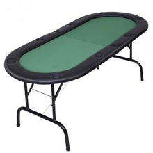 Load image into Gallery viewer, 8 Players Texas Holdem Foldable Poker Table

