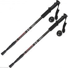 Load image into Gallery viewer, Pair 2 65-135 cm Trekking Alpenstock Anti-shock Sticks
