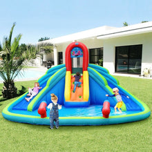 Load image into Gallery viewer, Inflatable Water Slide Bounce House with Mighty Splash Pool
