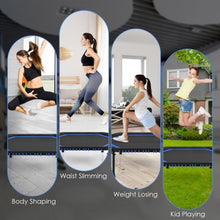 Load image into Gallery viewer, 50&quot; Hexagonal Fitness Trampoline Exercise Rebounder with Pad-Blue
