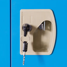 Load image into Gallery viewer, 48&quot; Kid Safe Storage Children Single Tier Metal Locker-Blue
