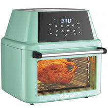 Load image into Gallery viewer, 19 QT Multi-functional Air Fryer Oven 1800W Dehydrator Rotisserie-Green
