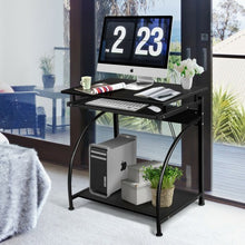 Load image into Gallery viewer, Spacious Wooden PC Laptop Computer Desk
