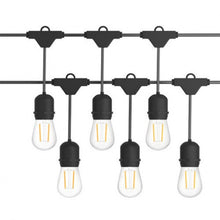 Load image into Gallery viewer, 96 FT LED Outdoor Waterproof Commercial String Lights Bulbs
