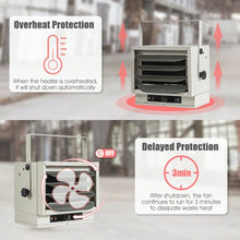 Load image into Gallery viewer, 5000 W Hardwired Commercial Heater w/ Dual Knob Controls
