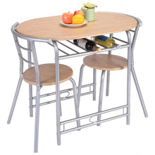 Load image into Gallery viewer, 3 pcs Simple Table And Chairs Set

