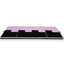 Load image into Gallery viewer, 4&#39; x 10&#39; x 2&quot; Gymnastics Mat Folding Portable Exercise Aerobics Exercise Mat
