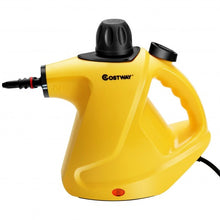 Load image into Gallery viewer, 1050W Multi-purpose Handheld Pressurized Steam Cleaner-Yellow
