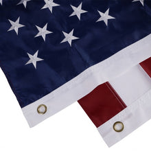 Load image into Gallery viewer, 5&#39; x 8&#39; US American Embroidered Flag
