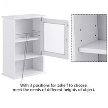 Load image into Gallery viewer, Bathroom Wall Mounted Adjustable Hanging Storage Medicine Cabinet

