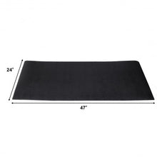 Load image into Gallery viewer, 47&quot; x 24&quot; Exercise Equipment PVC Mat Gym Bike Floor Protector
