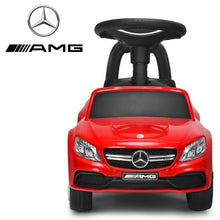 Load image into Gallery viewer, Mercedes Benz Licensed Kids Ride On Push Car-Red
