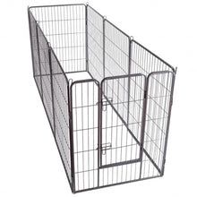 Load image into Gallery viewer, 40&quot; 8 Metal Panel Heavy Duty Pet Playpen Dog Fence

