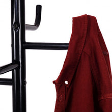 Load image into Gallery viewer, Metal Coat Hat Rack Clothes Hanger Tree Stand
