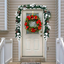 Load image into Gallery viewer, 9ft Pre-Lit Artificial Christmas Garland with LED Lights
