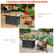 Load image into Gallery viewer, 42&quot; 60 000 Btu Rectangular Propane Gas Fire
