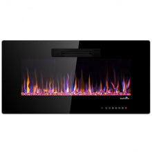 Load image into Gallery viewer, Recessed Wall Mounted Standing Electric Heater Electric Fireplace-36&quot;
