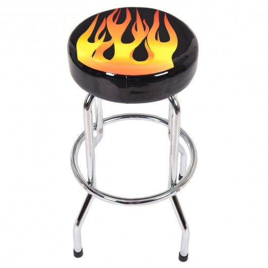29'' Height Round Counter Flame Bar Stools