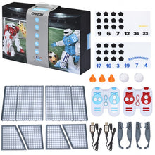 Load image into Gallery viewer, 2 pcs Remote Control Rechargeable Battery Soccer Robots
