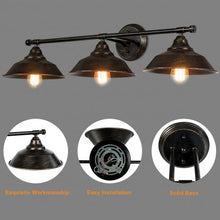 Load image into Gallery viewer, 3-Light Modern Bathroom Wall Sconce Wall Lamp
